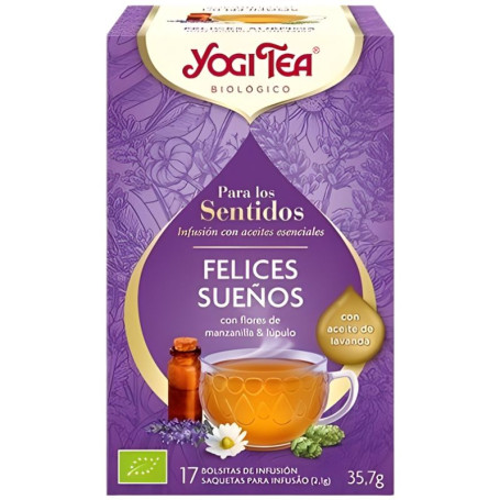 Para os Sentidos, Bons Sonhos, 17 Filtros de Chá Yogi