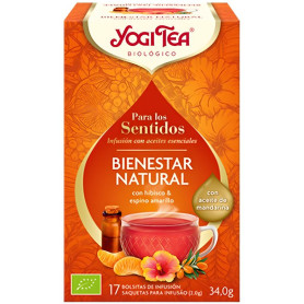 Para os Sentidos: Bem-estar Natural - 17 Filtros de Chá Yogi