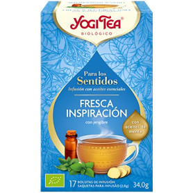 Para os Sentidos: Inspiração Fresca - 17 Filtros de Chá Yogi