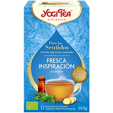Para os Sentidos: Inspiração Fresca - 17 Filtros de Chá Yogi