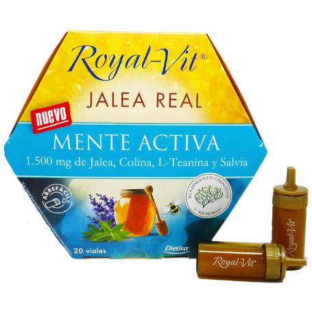 Royal-Vit Active Mind 20 ampolas Royal-Vit
