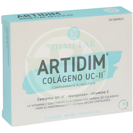 Artidim UC-II 490Mg. 30 cápsulas de Dimefar