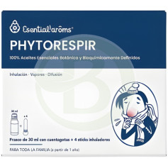 Phytorespir 30Ml. com inaladores Esential Aroms