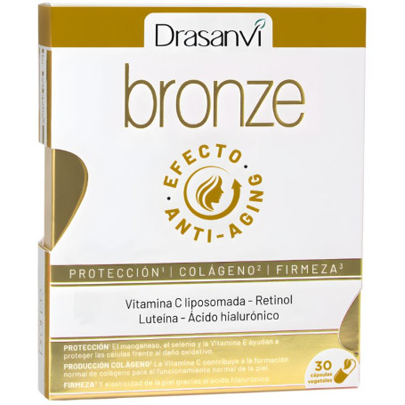 Cápsulas de Bronze Anti-Idade 30 Drasanvi
