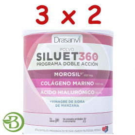 Pack 3x2 Siluet 360 Morosil Polvo 275G Drasanvi