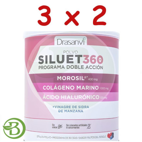 Pack 3x2 Siluet 360 Morosil Polvo 275G Drasanvi