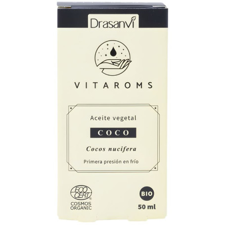 Óleo Vegetal de Coco (Primeira Prensagem a Frio) 50ml Drasanvi