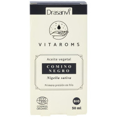 Óleo vegetal de cominho preto (primeira prensagem a frio) 50ml Drasanvi