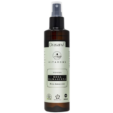 Bio Damascena Rose Hydrolate Vitaroms 200ml Drasanvi