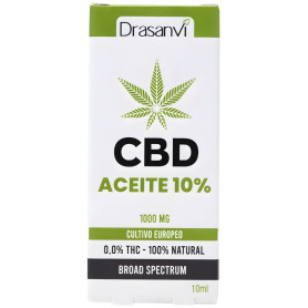Óleo de CBD de amplo espectro 10% 10ml Drasanvi