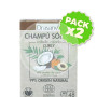 Pack 2x Champú Sólido Cabello Rizado Cosmos Organic Bio 80G Drasanvi