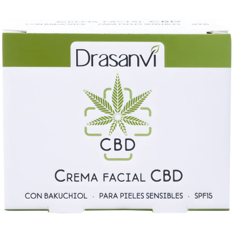 Creme facial com CBD FPS 15 50ml Drasanvi