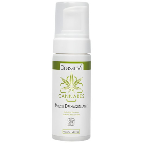 Mousse Demaquilante Orgânica com Cannabis Drasanvi 150ml
