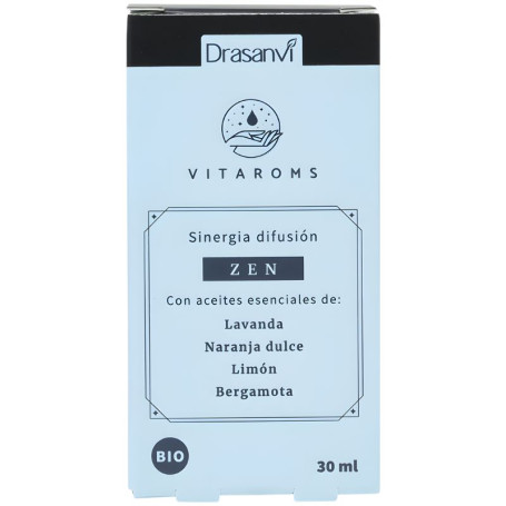 Synergy Diffusion Zen Bio 30ml Vitaroms Drasanvi