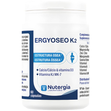 Ergyoseo K2 60 Cápsulas Nutergia