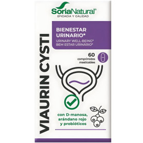 Viaurin Cysti 60 Comprimidos Mastigáveis Soria Natural