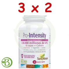 Pacote com 3x2 Pro-Intensity 30 Cápsulas Sura Vitasan
