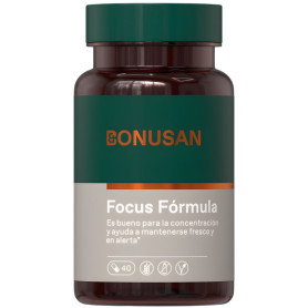 Focus Formula 40 Cápsulas de Bonusan