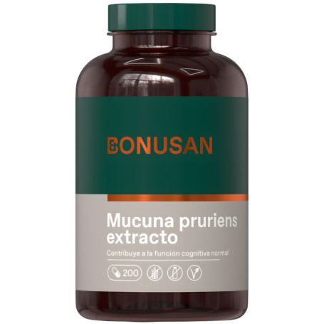 Extrato de Mucuna Pruriens 200 Cápsulas Bonusan