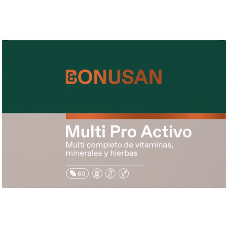 Multi Pro Activo 60 Comprimidos Bonusan