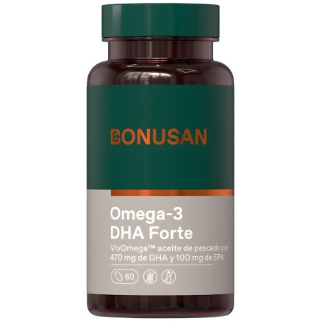 Omega-3 Dha Forte 60 Pérolas Bonusan