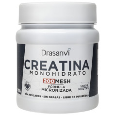 Creatina 200 Mesh Sabor Neutro 300G Drasanvi