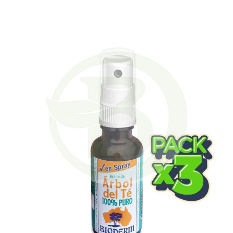 Pack 3x Spray Tea Tree 100% Puro Tongil