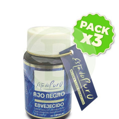 Pack 3x Alho Negro Envelhecido 40 Cápsulas Estado Puro