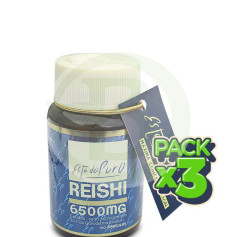 Pack 3x Reishi 6.500Mg. 60 cápsulas de estado puro