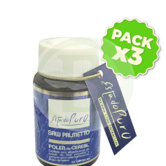 Pack 3x Saw Palmetto 30 cápsulas de estado puro