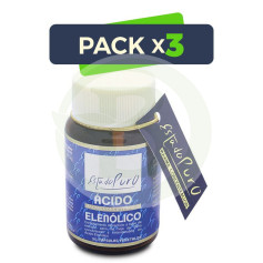 Pack 3x Ácido elenólico 30 cápsulas em estado puro