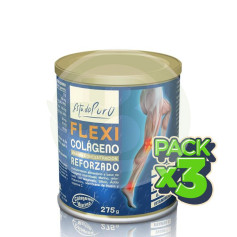 Pack 3x Flexi Colagénio Reforçado 275Gr. Estado Puro