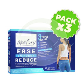 Pack 3x Fase Reduce 60 Cápsulas Estado Puro