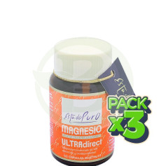 Pack 3x Magnésio Ultradirect 60 cápsulas em estado puro