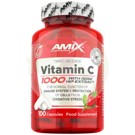 Vitamina C 1.000Mg. 100 Cápsulas Amix