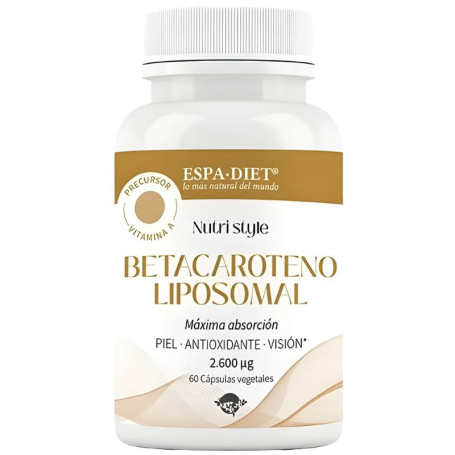 Betacaroteno Liposomal 60 Cápsulas Espadiet