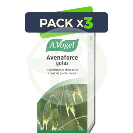 Pack 3x Avenaforce Gotas Vogel 100Ml.