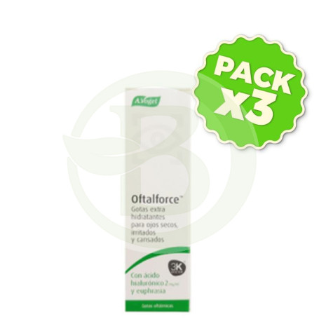 Pack 3x Oftalforce 10 Ml.