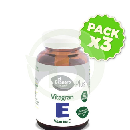 Pack 3x Vitagran Vitamina E Forte El Granero