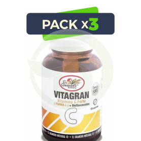 Pack 3x Vitagran Vitamina C Forte El Granero