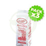 Pack 3x Arcilla Verde Bolsa 1Kg. El Granero