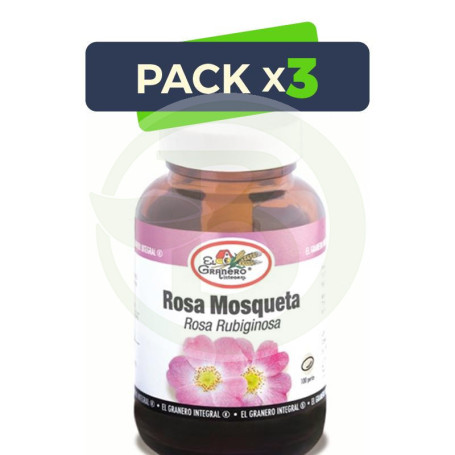 Pack 3x Rosa Mosqueta El Granero