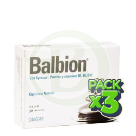 Pack 3x Balbion 495Mg. 30 Cápsulas Dimefar