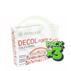 Pack 3x Decol Forte + 30 Cápsulas Dimefar