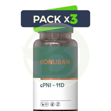 Pack 3x Cpni - 11D 90 Cápsulas Bonusan