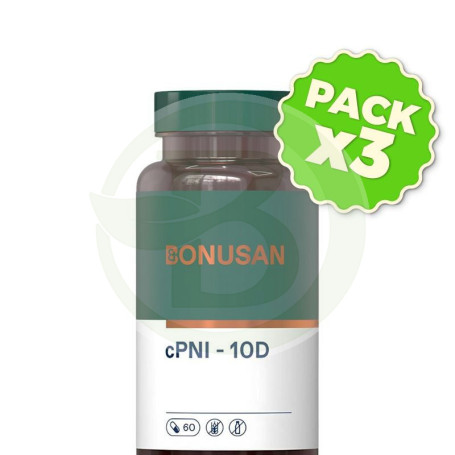 Pack 3x Cpni - 10D 60 Capsulas Bonusan