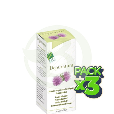 Pack 3x Depuratum 200Ml. 100% Natural