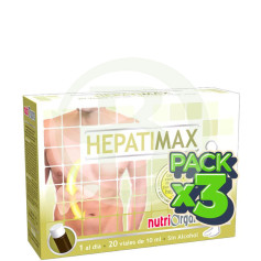 Pack 3x Hepatimax 20 Frascos Tongil