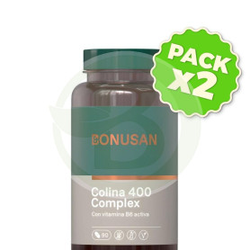 Pack 2x Colina Plus 400Mg. 90 Tabletas Bonusan