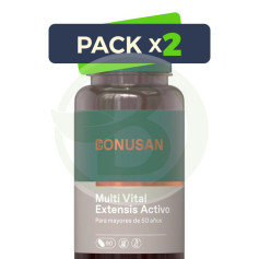 Pack 2x Multi Vital Extensis Activo 90 Tabletas Bonusan